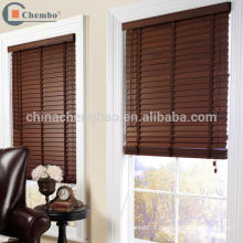 China supplier faux wood blinds wooden window blind